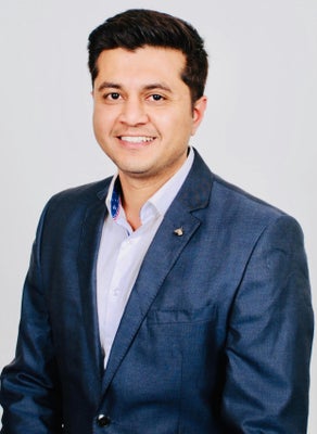 Portrait of Harshil Acharya, Associate.